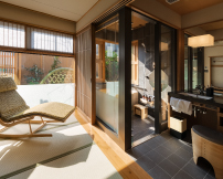 Premium Room (with semi-open-air cypress bath + exclusive Japanese style patio)