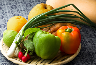 Carefully selected seasonable vegetables from Onomichi